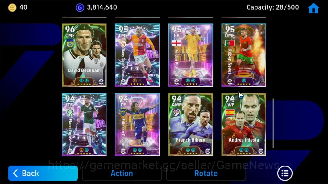 eFootball Accounts Android|PELE,Johan Cruyff,Frank Rijkard,Serginho,M image 9