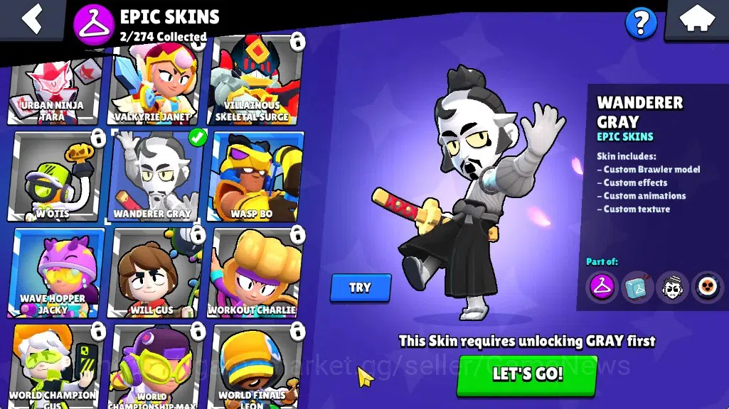 Brawl Stars Accounts 709 Trophy|16 Brawlers 1Max|5k PP 2k Bling|2Mythic(GridironOtis,PoopSpike),2Epic(SapphireMedusa 13