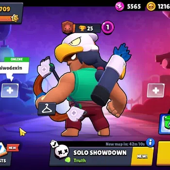 Brawl Stars Accounts 709 Trophy|16 Brawlers 1Max|5k PP 2k Bling|2Mythic(GridironOtis,PoopSpike),2Epic(SapphireMedusa