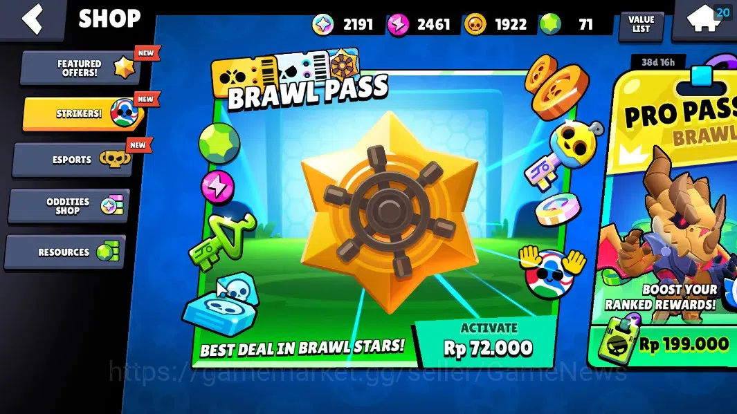 Brawl Stars Accounts 5180 Trophy|33 Brawler 6 Max Lvl|Edgar FullBuffies image 6