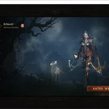 Diablo Immortal Accounts Others SA - Malah|CS ON|Lv60(616)|Demon Hunter|CR 36k|Reso 420|Paragon Maledictor|Inferno II|Hell