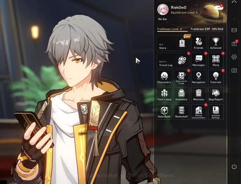 Honkai Star Rail Accounts Asia | TL 8 | 5 Limited | Evanescia, Sparkle, Huoh image 1