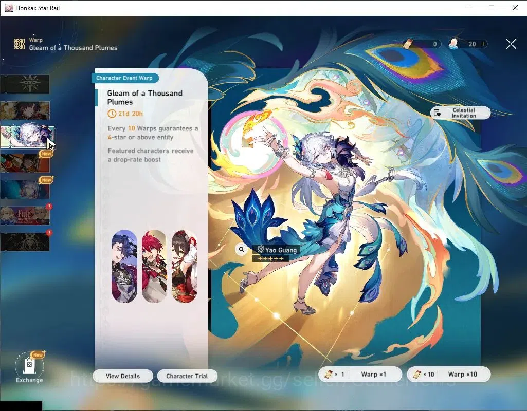 Honkai Star Rail Accounts Asia | TL 8 | 5 Limited | Evanescia, Sparkle, Huoh image 11