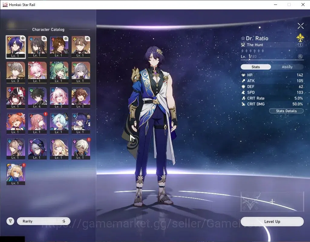 Honkai Star Rail Accounts Asia | TL 8 | 5 Limited | Evanescia, Sparkle, Huoh image 4