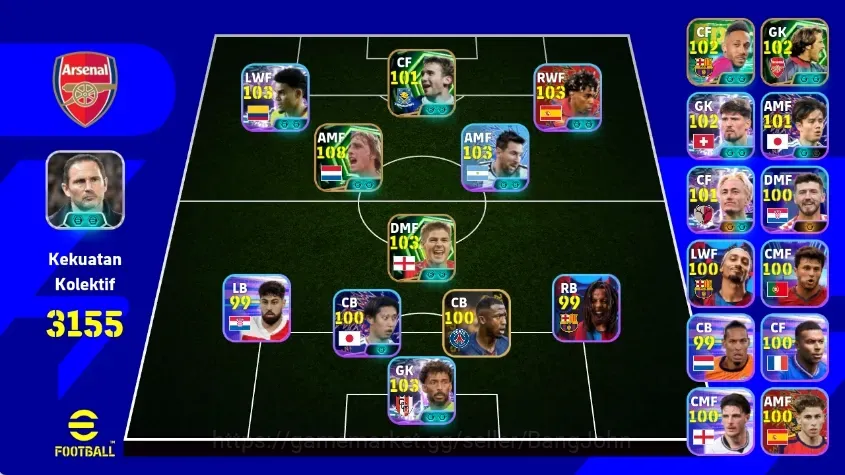 eFootball Accounts Others Android|PW3155|JohanCruyffEpic,Vozinha Show T,Luis Diaz Show T,Gregor Kobel Show T,Steven gerrard 1