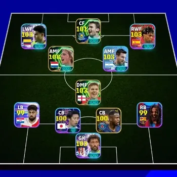 eFootball Accounts Others Android|PW3155|JohanCruyffEpic,Vozinha Show T,Luis Diaz Show T,Gregor Kobel Show T,Steven gerrard