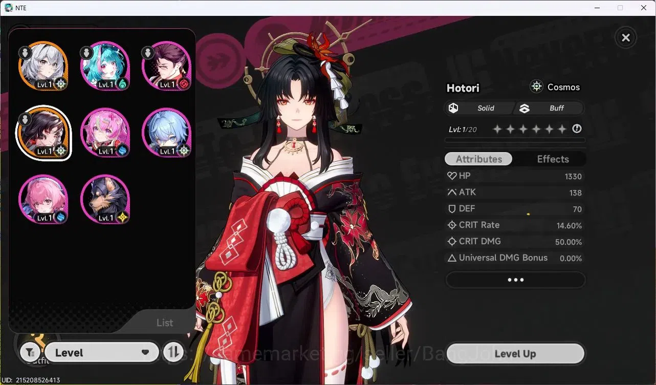 Neverness to Everness Accounts SEA | Lv 3 | 1 S-Class (Hotori+Sign) + 1 SelectorO image 2