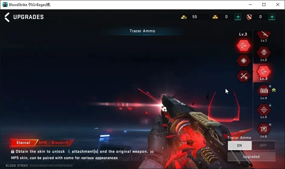 Blood Strike Accounts ASIA|ETERNAL MP5-Bloodrift Lv3|15 ULTRA[ZERO,UMP45 image 12