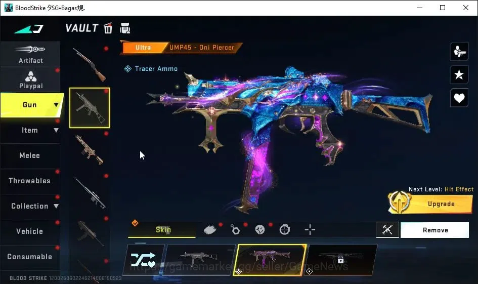 Blood Strike Accounts ASIA|ETERNAL MP5-Bloodrift Lv3|15 ULTRA[ZERO,UMP45 image 17