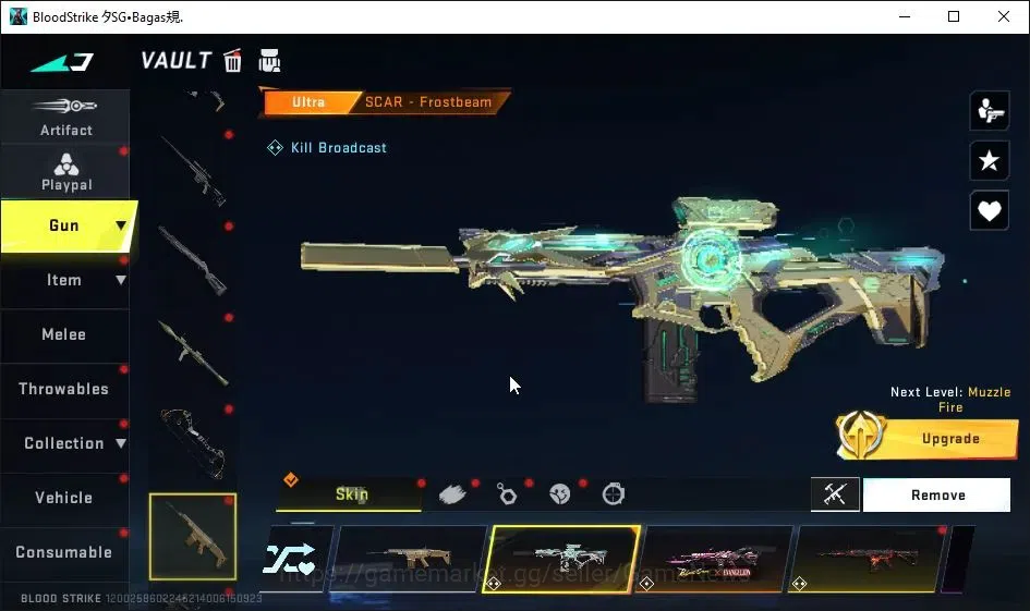 Blood Strike Accounts ASIA|ETERNAL MP5-Bloodrift Lv3|15 ULTRA[ZERO,UMP45 image 20