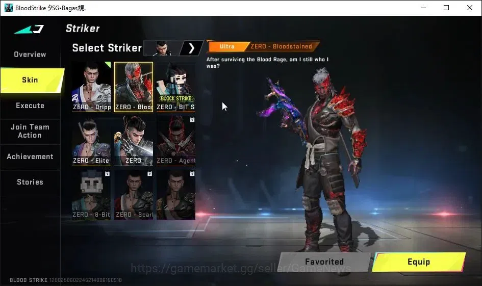 Blood Strike Accounts ASIA|ETERNAL MP5-Bloodrift Lv3|15 ULTRA[ZERO,UMP45 image 3