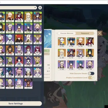 Genshin Impact Mid Game Asia|AR 55|4 Limit +2(*5WEP)|Ayaka+Sign,Chasca,Kaz image 1