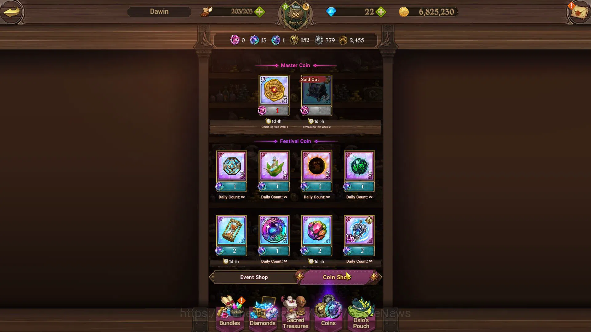 The Seven Deadly Sins: Grand Cross Accounts Midgame Asia|5M CC|4 LR+6 UR+Many 9