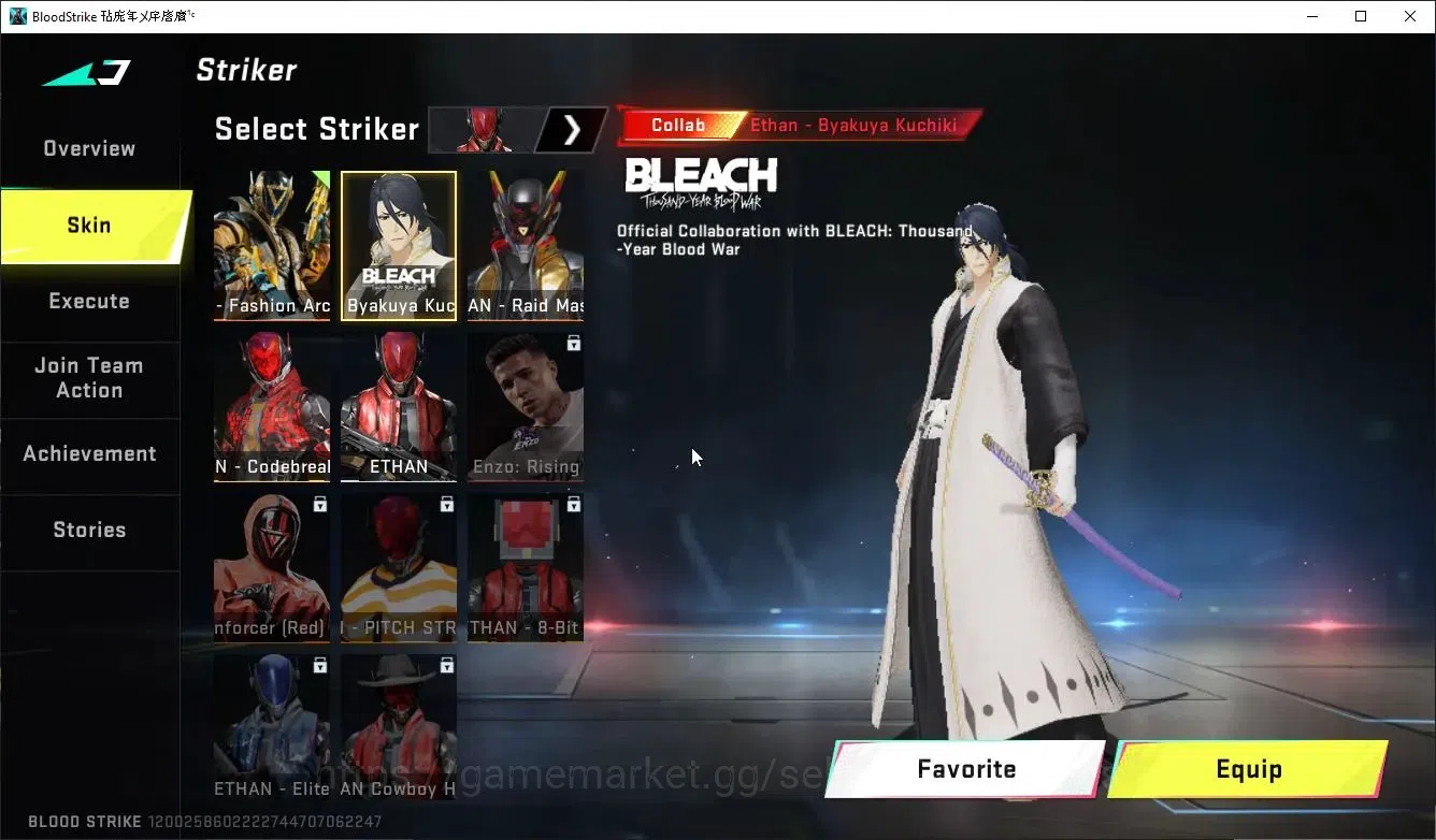 Blood Strike Accounts ASIA|MELEE TalonKnife,AXE+COLLAB Enzo-Kraken,TR MC image 10