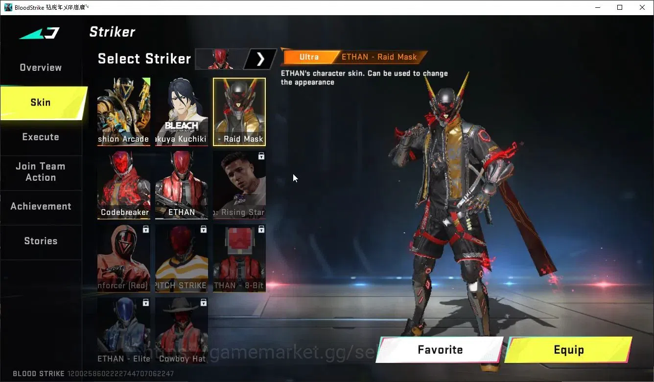 Blood Strike Accounts ASIA|MELEE TalonKnife,AXE+COLLAB Enzo-Kraken,TR MC image 11