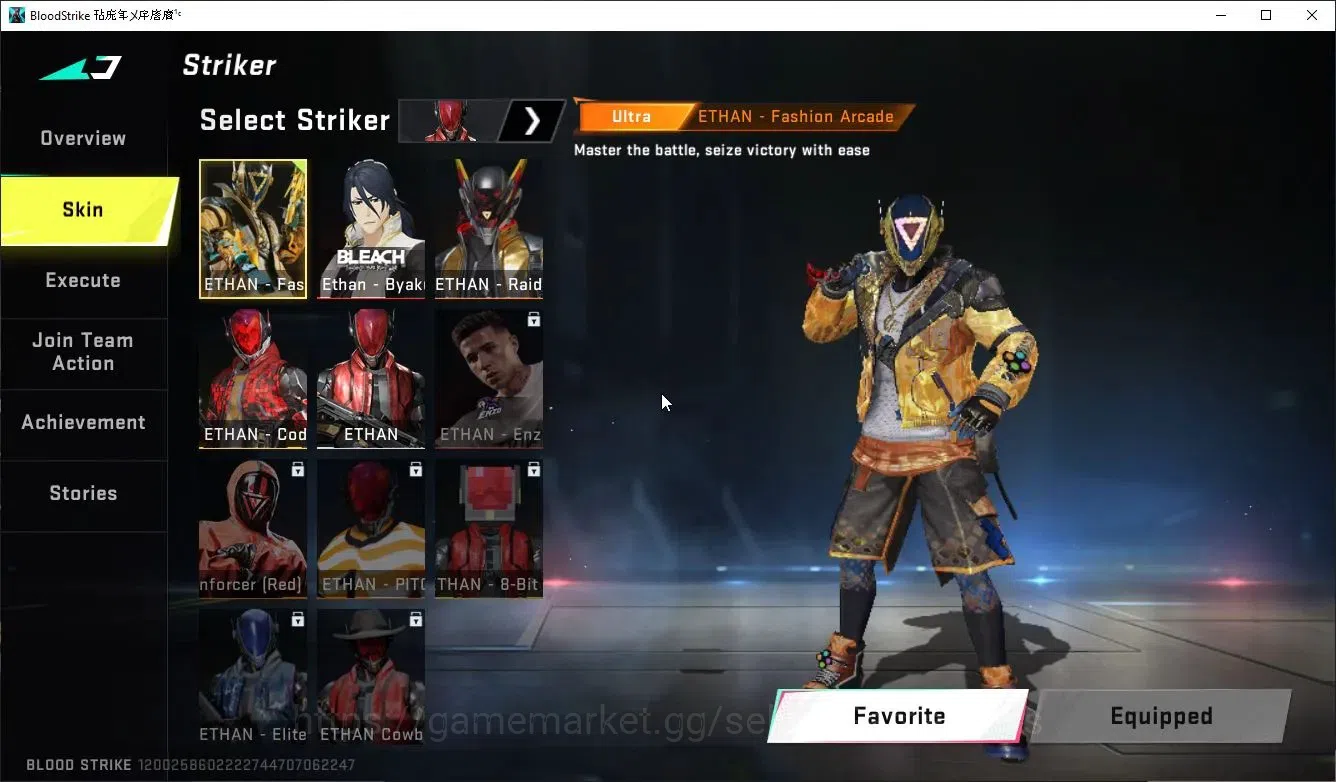 Blood Strike Accounts ASIA|MELEE TalonKnife,AXE+COLLAB Enzo-Kraken,TR MC image 12