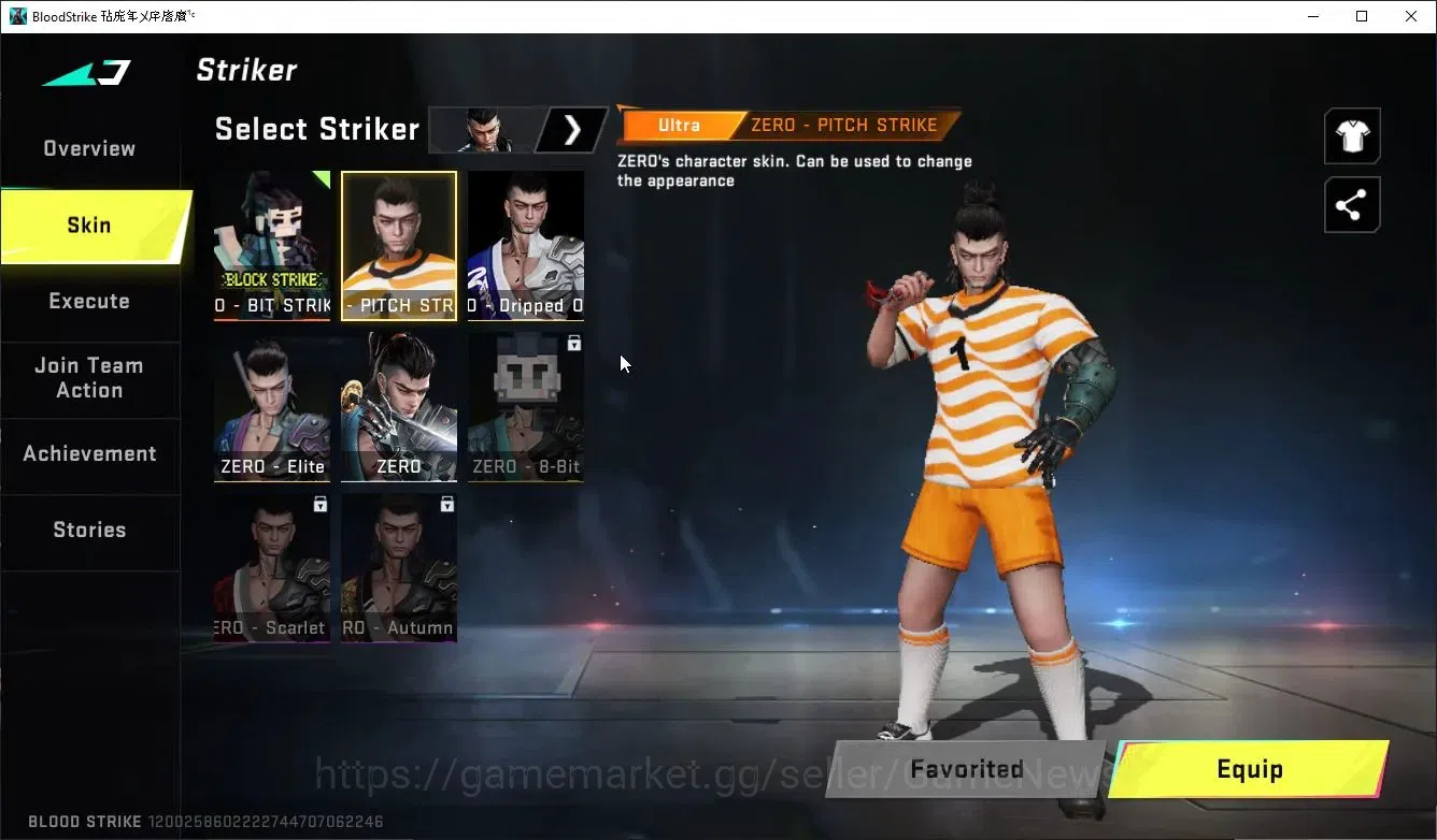 Blood Strike Accounts ASIA|MELEE TalonKnife,AXE+COLLAB Enzo-Kraken,TR MC image 4