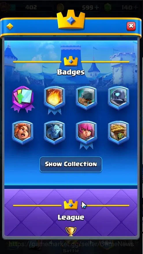 Clash Royale Accounts High-End Lv 402|TL 10|Trophy 3110|Card 50/121|1 Hero,3 EVO 4 Legend,15 Epic,11 Rare,17 Common|Take 4