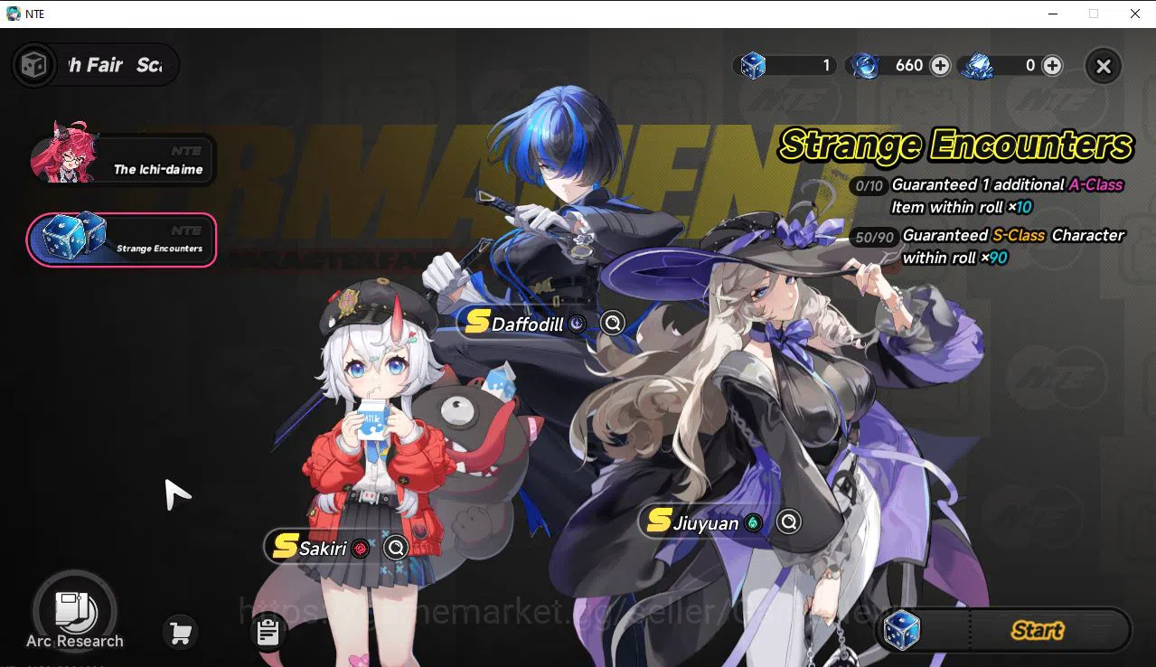 Neverness to Everness Accounts GLOBAL NA |HL 3| 2 SSR [Nanaly, Hathor] | 4 SR [Mi image 8
