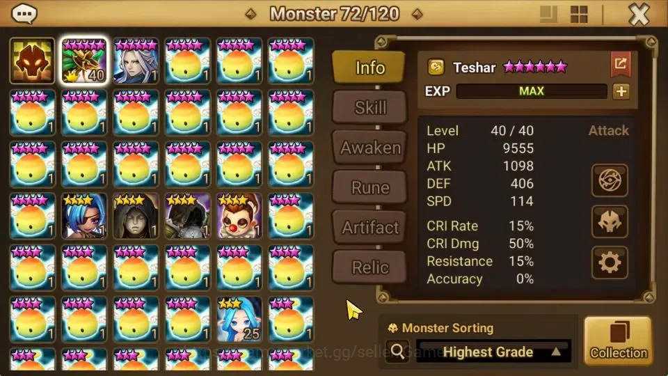 Summoners War: Sky Arena Accounts Starter ASIA|Lv 26|Ready Gacha|103 12 YSC + 160 11 YSC + 3 LAAS + 5 LS + 4 LDS + 118 MS |1 10