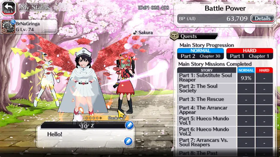 Bleach: Brave Souls Accounts [GLOBAL]6K Orbs+Fresh All Story|TYBW26[Bambietta,L image 4