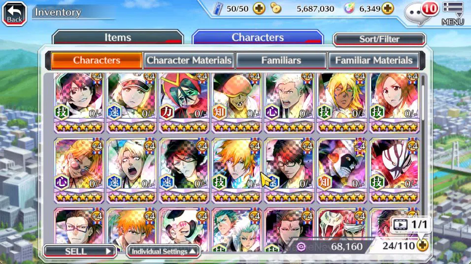 Bleach: Brave Souls Accounts [GLOBAL]6K Orbs+Fresh All Story|TYBW26[Bambietta,L image 8