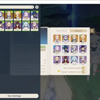 Genshin Impact Accounts Starter Asia|Starter AR 14|1 Limited|Nicole + 2 Standard (Jean,Mizuki)|Male MC|Rate On|Low Quest and