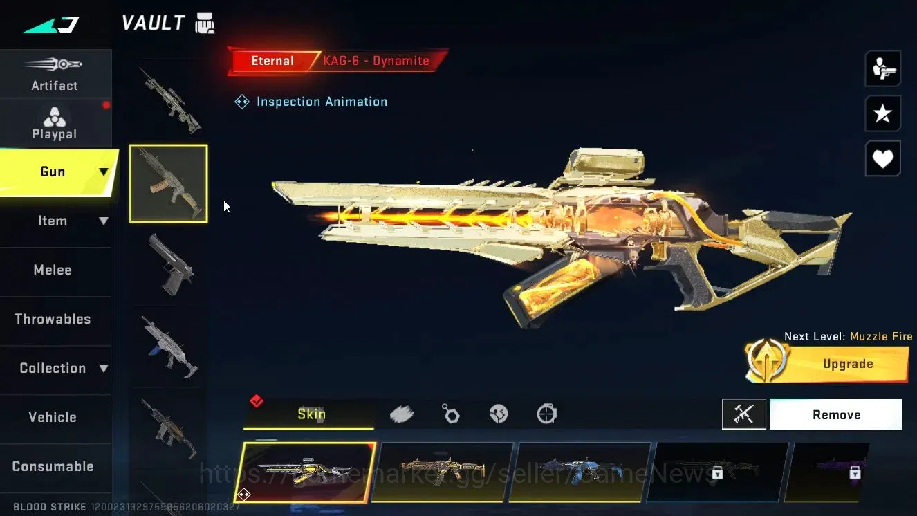 Blood Strike Accounts ASIA|2 ETERNAL[M4A1-Blight Lv3,KAG-6-Dynamite Lv2] image 13