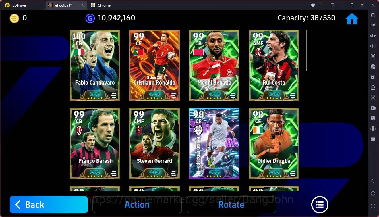 eFootball Accounts Mobile |PW 3239|Ronaldo BT,Mbappe Show,Rui Costa,C image 4