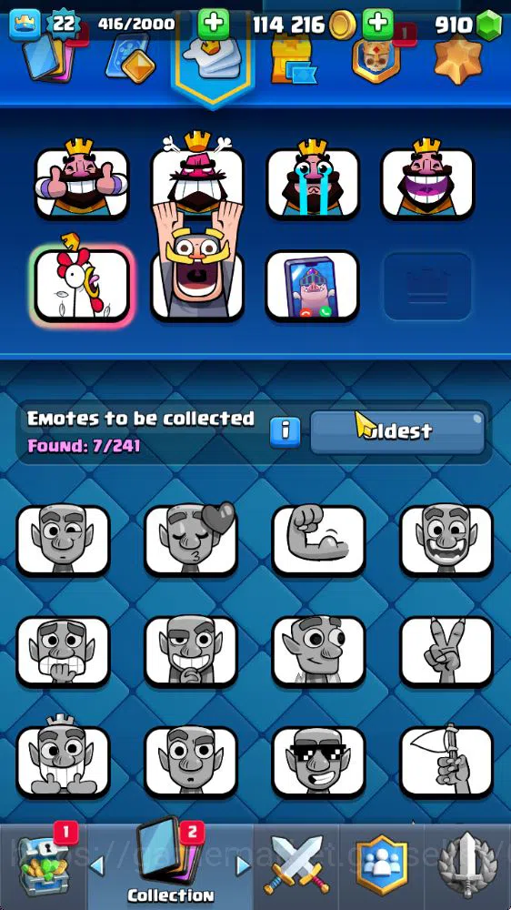 Clash Royale Accounts Starter Lvl 22|Trophy 3193|Starter Limited Skin|KTL 9|Card 66| 2 EVO 17 Epic,24 Rare,25 Common|Take 7