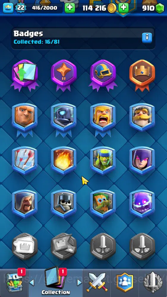 Clash Royale Accounts Starter Lvl 22|Trophy 3193|Starter Limited Skin|KTL 9|Card 66| 2 EVO 17 Epic,24 Rare,25 Common|Take 9