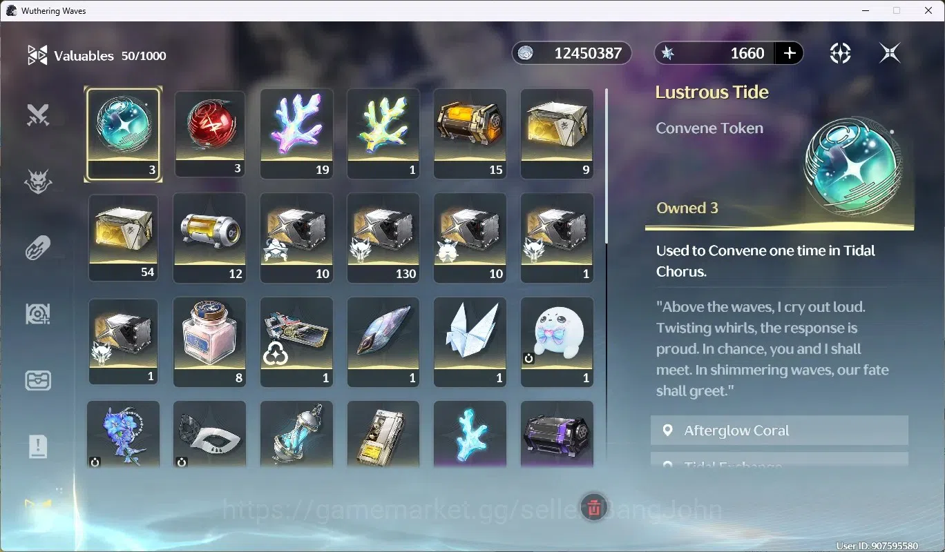 Wuthering Waves Accounts SEA|UL 56 | Rank 6 | 3 Char Limited[Hiyuki Rc4, Lu image 10