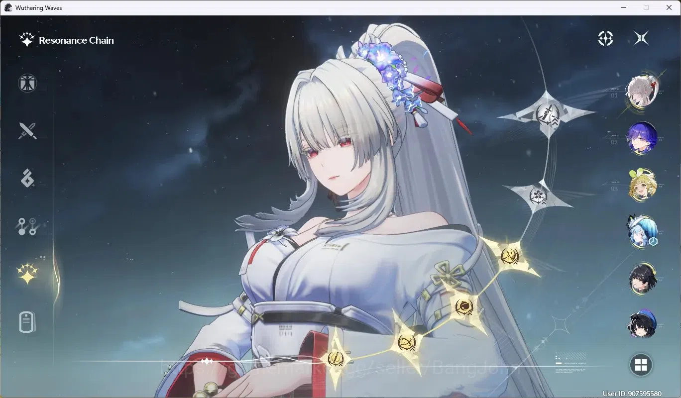 Wuthering Waves Accounts SEA|UL 56 | Rank 6 | 3 Char Limited[Hiyuki Rc4, Lu image 3