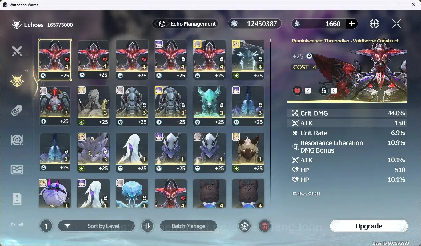 Wuthering Waves Accounts SEA|UL 56 | Rank 6 | 3 Char Limited[Hiyuki Rc4, Lu image 5