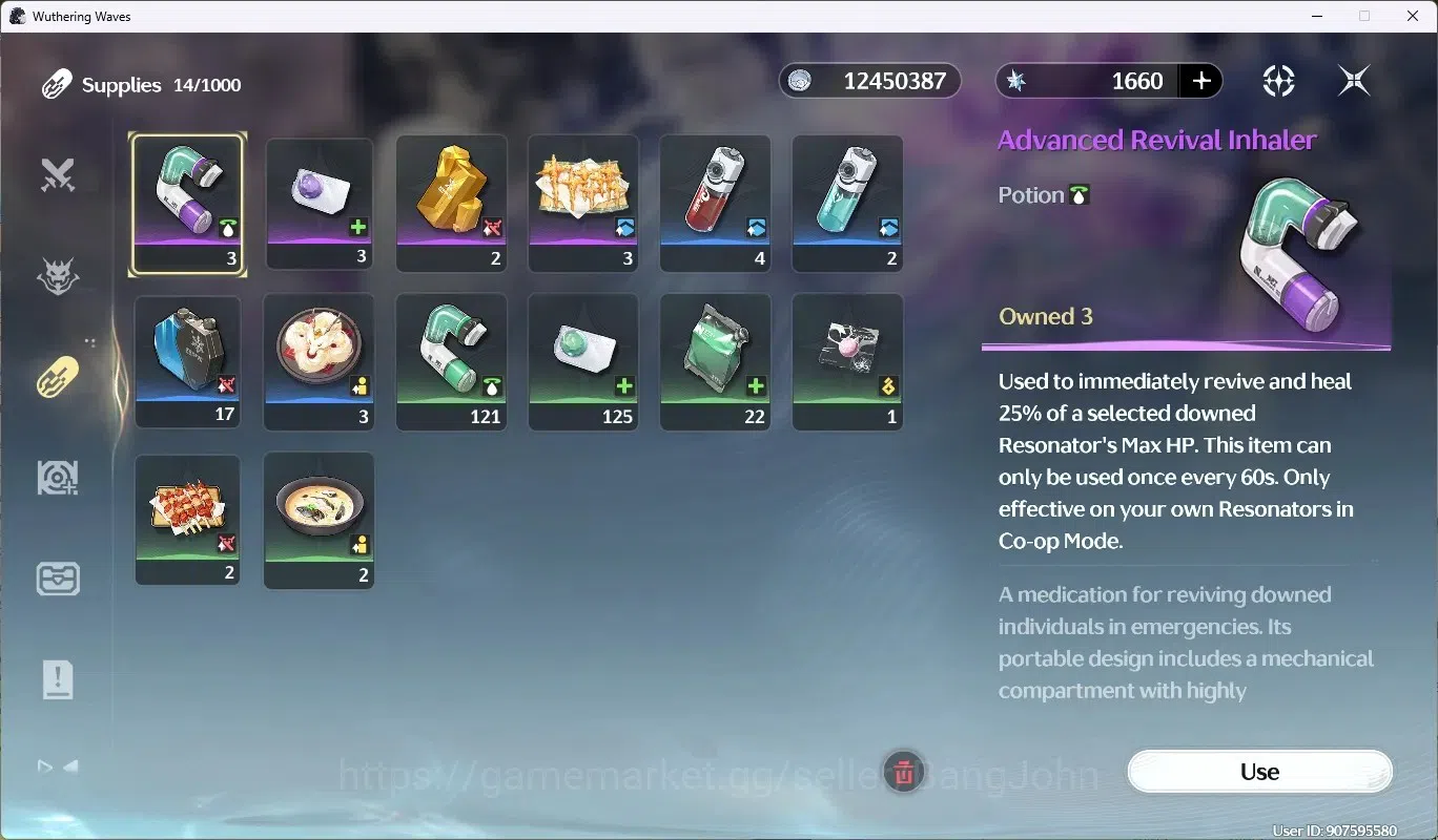 Wuthering Waves Accounts SEA|UL 56 | Rank 6 | 3 Char Limited[Hiyuki Rc4, Lu image 6