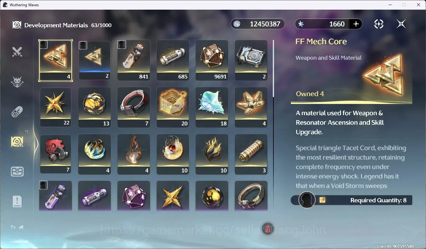 Wuthering Waves Accounts SEA|UL 56 | Rank 6 | 3 Char Limited[Hiyuki Rc4, Lu image 7
