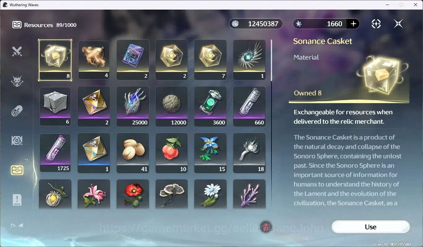 Wuthering Waves Accounts SEA|UL 56 | Rank 6 | 3 Char Limited[Hiyuki Rc4, Lu image 8