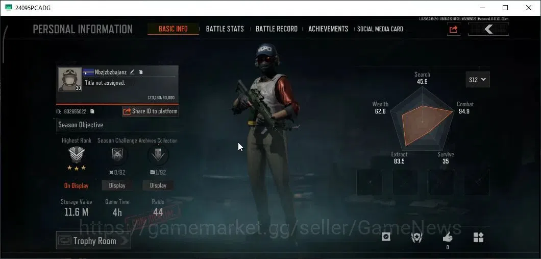 Arena Breakout Accounts MOBILE|Lvl 30|SV 11,6M|CV 10M|3 Set|V SCAR-L,GM AK image 2
