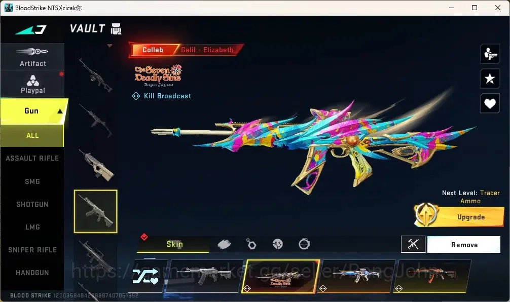 Blood Strike Accounts ASIA | 2 ETERNAL: AK47-Overload, Desert Eagle-Scor image 19