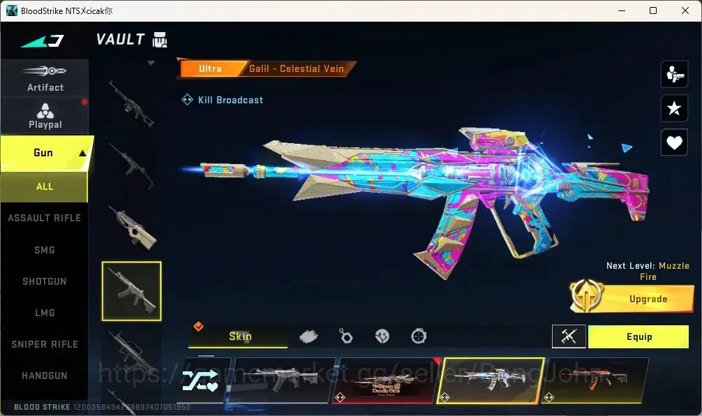 Blood Strike Accounts ASIA | 2 ETERNAL: AK47-Overload, Desert Eagle-Scor image 20