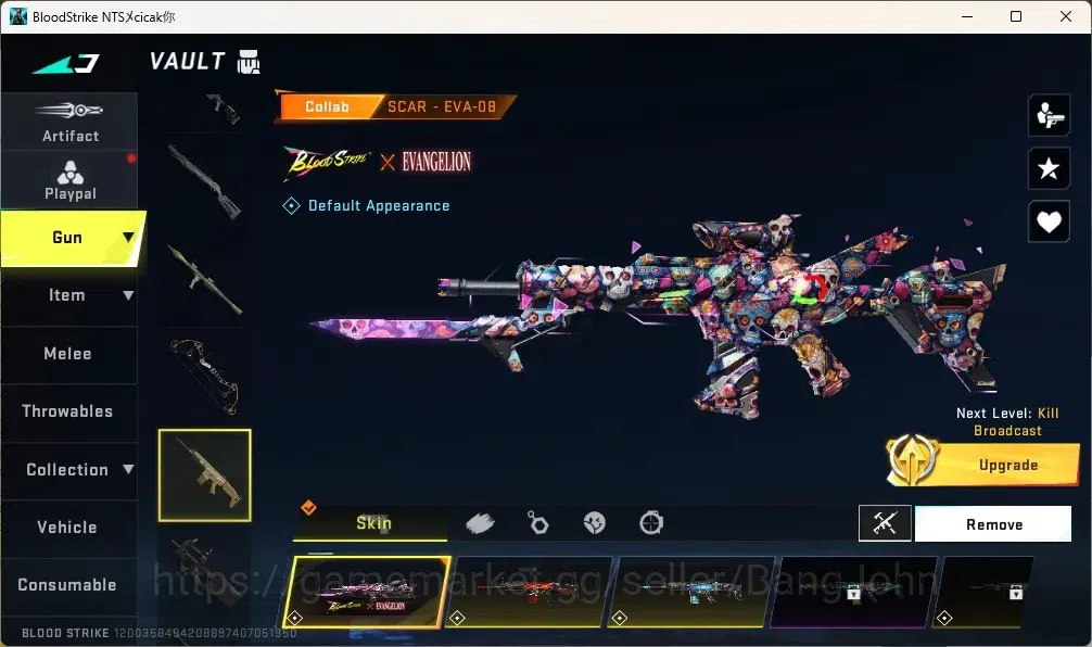 Blood Strike Accounts ASIA | 2 ETERNAL: AK47-Overload, Desert Eagle-Scor image 8