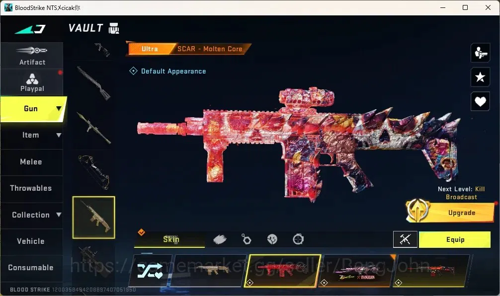 Blood Strike Accounts ASIA | 2 ETERNAL: AK47-Overload, Desert Eagle-Scor image 9