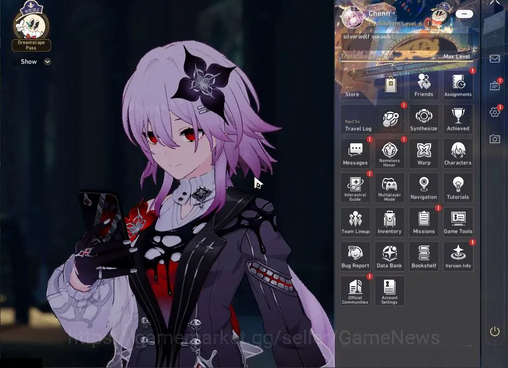 Honkai Star Rail Accounts Others Asia|TL 70|18 Limited|1 Team Prem|Castorice,Sparxie,Mydei)+Sign Yaoguang E1,RuanMei 1