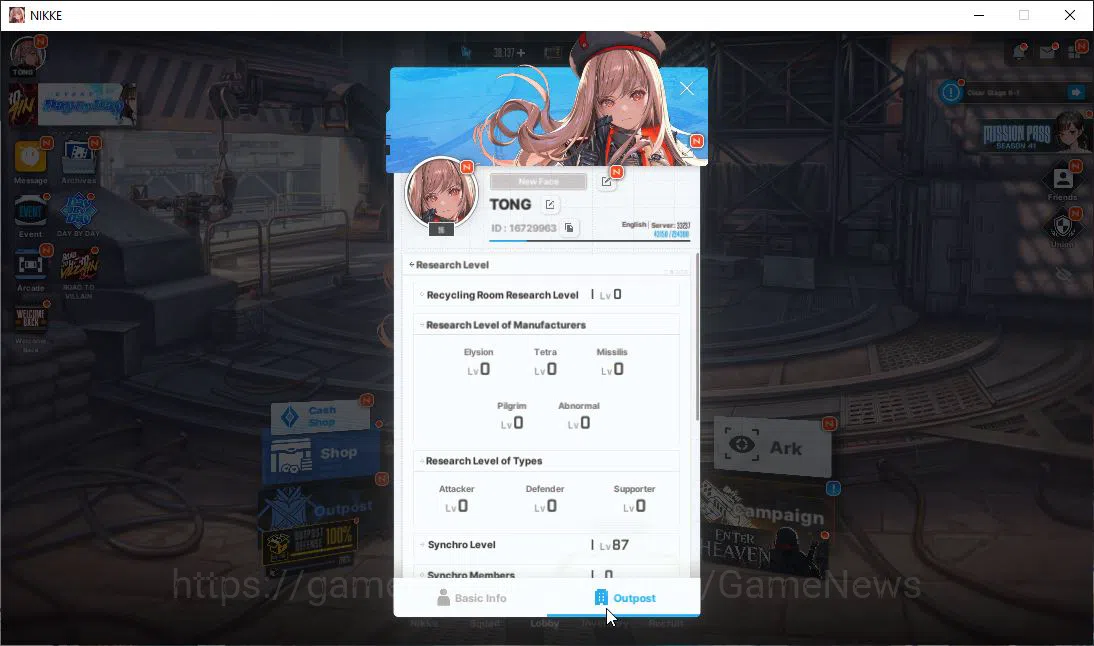 Goddess of Victory: Nikke Accounts Global|10 SSR|SyncLV 87|Vesti:Tactical Upgrade,Bre image 3