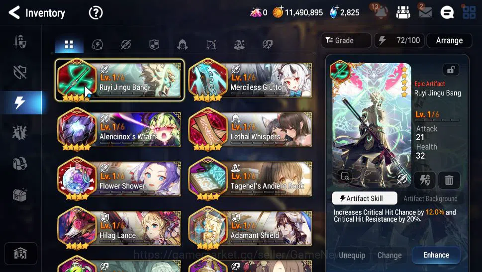 Epic Seven Accounts GLOBAL Unverif|Starter|2 ML(NM Luna, MChloe)+ Kayr image 5