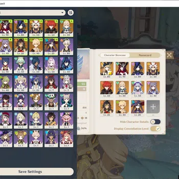 Genshin Impact Mid Game ASIA|AR 55|4 Limited+3(*5Wep)|NaviaC1,Chasca,Clori image 1