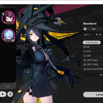 Neverness to Everness Accounts Global NA|Fresh Starter HL 3|1 S-Class Limited| Blackbird |Selector 30/50|FemaleMC|Log