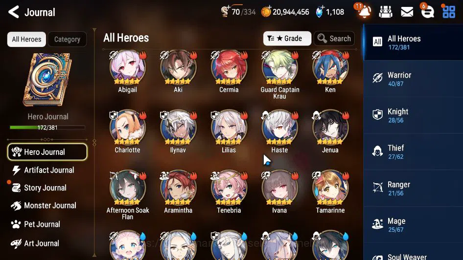 Epic Seven Accounts GLOBAL Unverif|16 ML(LOTScales,BArunka,Salome,GenR image 7