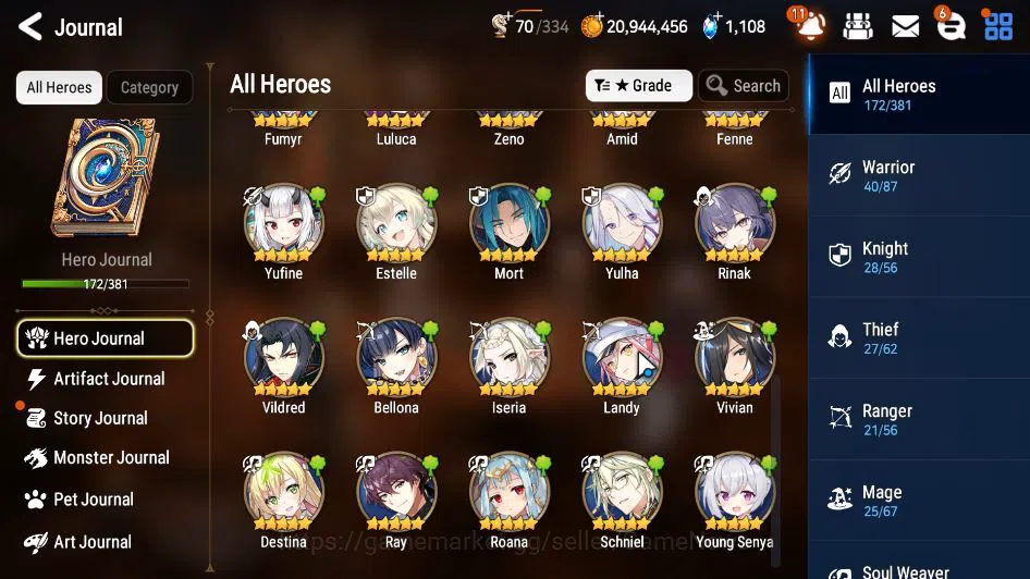 Epic Seven Accounts GLOBAL Unverif|16 ML(LOTScales,BArunka,Salome,GenR image 9