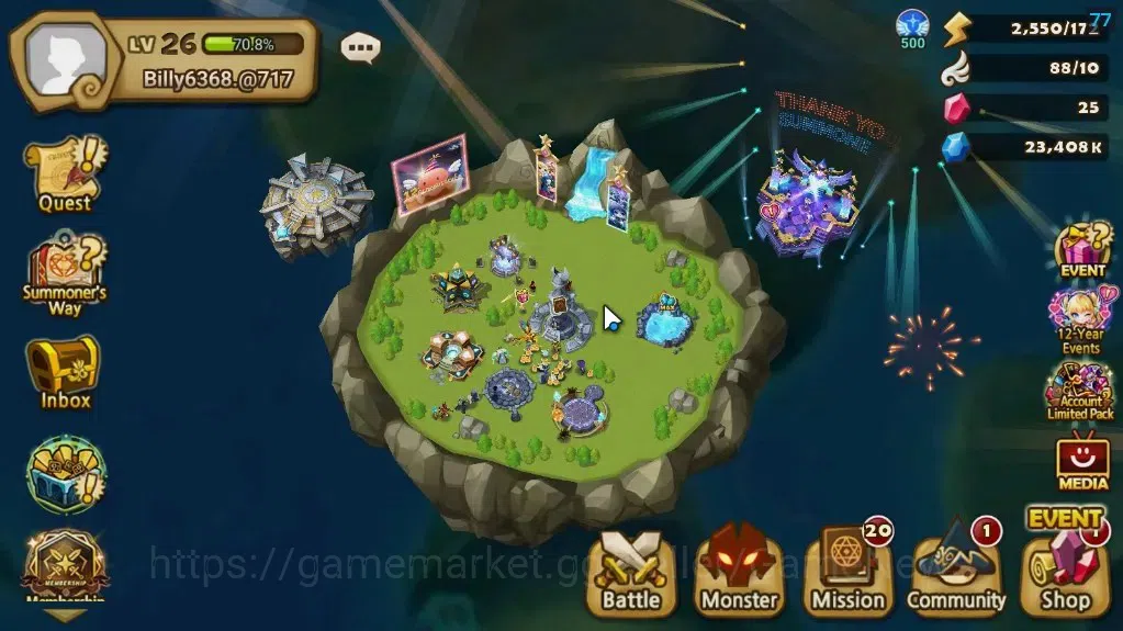 Summoners War: Sky Arena Accounts ASIA|Lv 26|Ready Gacha|115 12-YSC + 160 11-YSC + 3 image 1